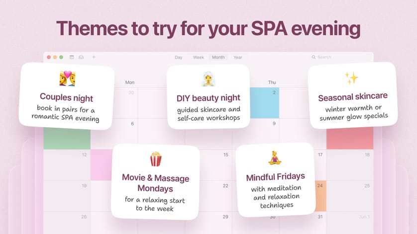 Themes to try for your SPA evenings