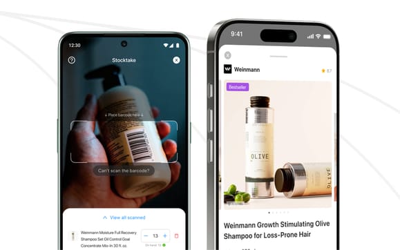 Suplery mobile app on Android and iPhone